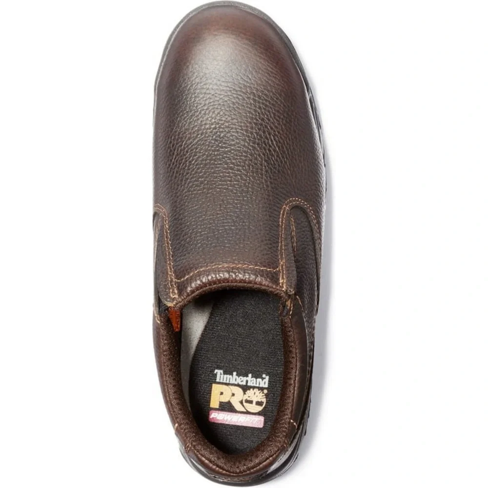 Timberland PRO Men's, Camel Brown, Alloy Toe, EH, Slip On. Size 14. Like new.